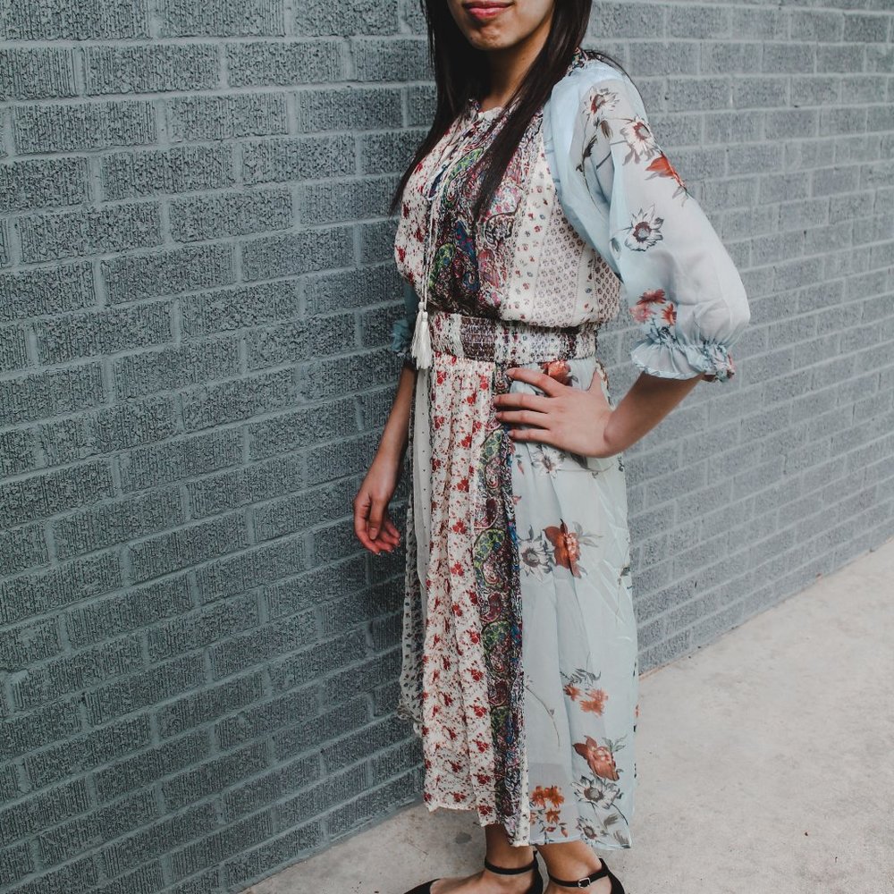 Floral Midi Dress